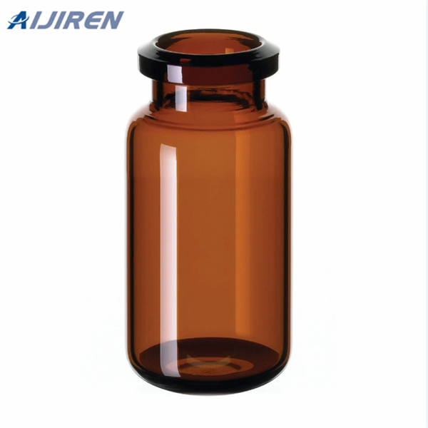 Common use 20ml amber with round bottom for analysis instrument supplier